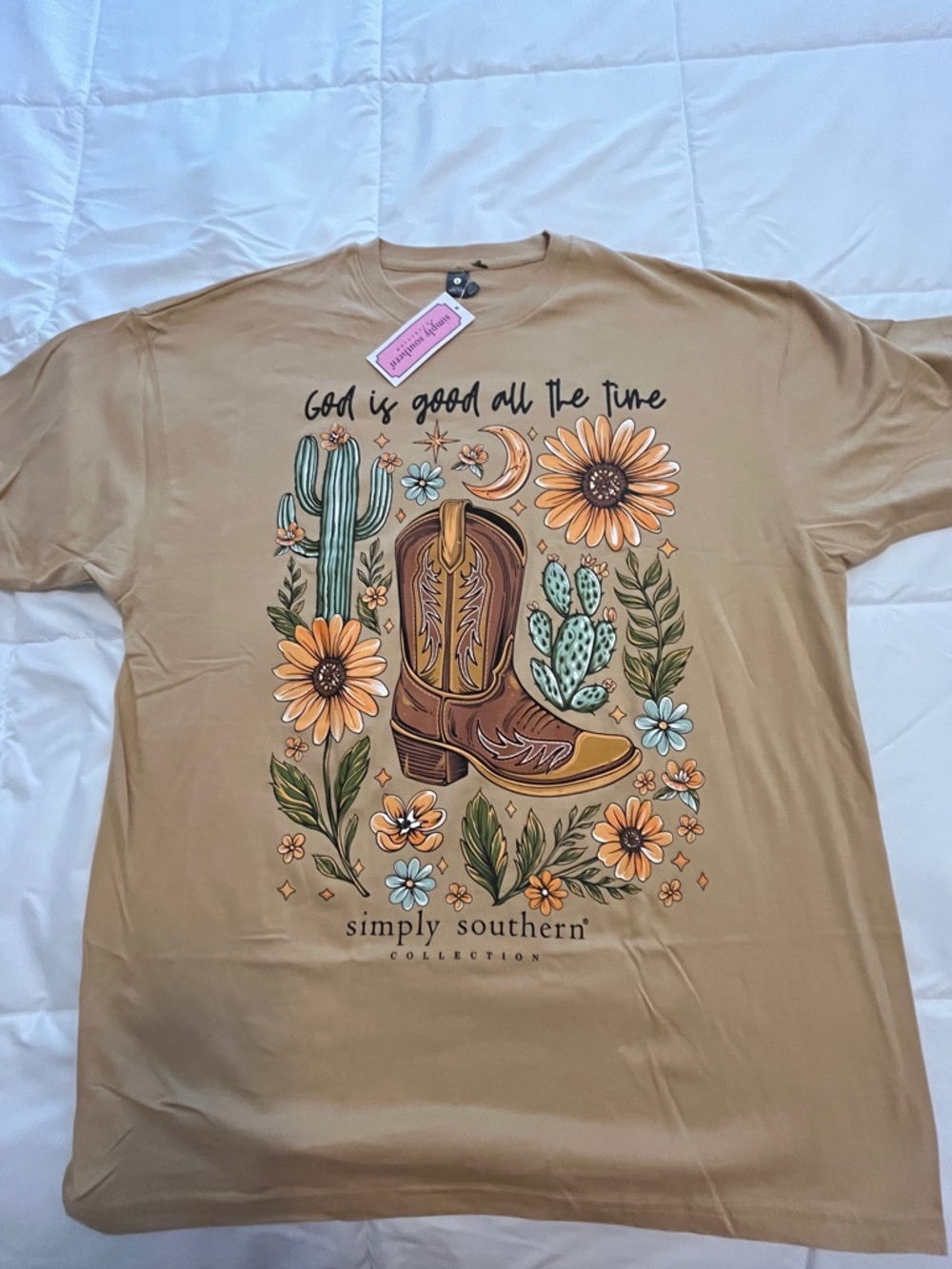 Simply Southern “God Is Good All The Time” Size XXLarge